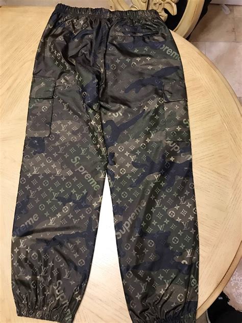 louis vuitton supreme track pants|louis vuitton x supreme 2017.